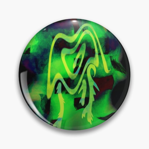 Item preview, Green neon / black jellyfish designed and sold by LivGlad.