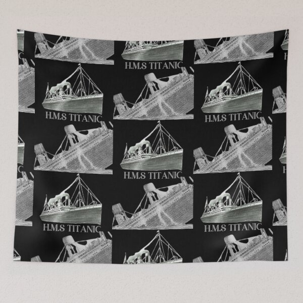 Item preview, Sketch of Titanic ship,iceburg,white star star liners, designed and sold by amy greaves.
