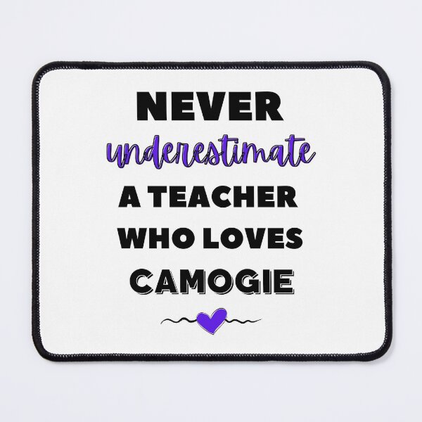 Item preview, Never underestimate a teacher who loves camogie designed and sold by TheGreenGoat.