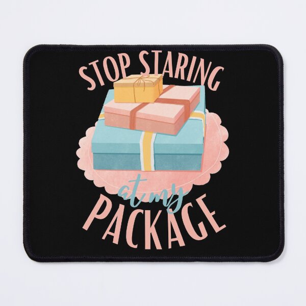 Item preview, Stop Staring at my Package Classic T-Shirt designed and sold by NIKENchop.