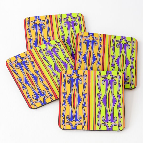 Item preview, Anishinaabe Yellow, Blue and Red Design designed and sold by KarenDeLeary.