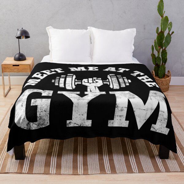 Item preview, Funny Workout Quote - Meet Me At The Gym designed and sold by motivationaltee.