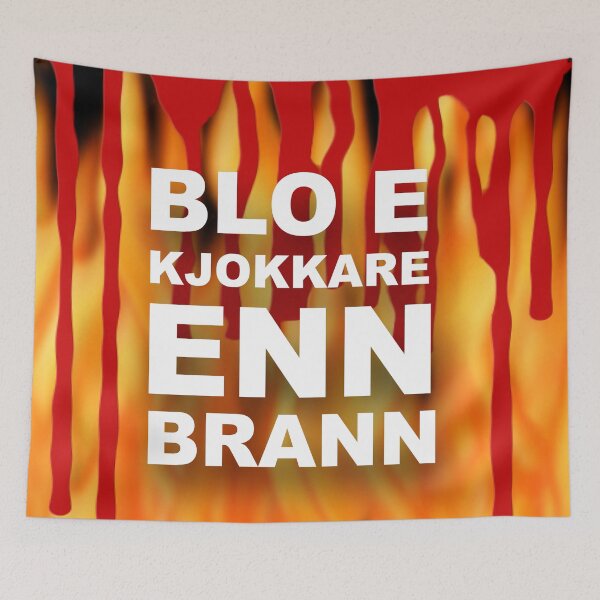 Item preview, BLO E KJOKKARE ENN BRANN designed and sold by Klementsen.