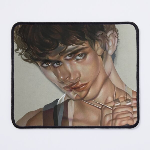 Item preview, Timothée Chalamet portrait drawing- double illusion designed and sold by Munaalunaa.