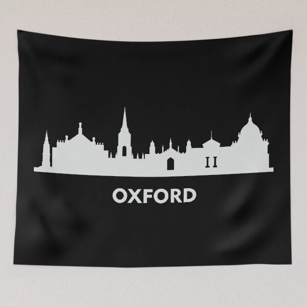 Item preview, United Kingdom - Great Britain Cities - Oxford Skyline designed and sold by RetComly.