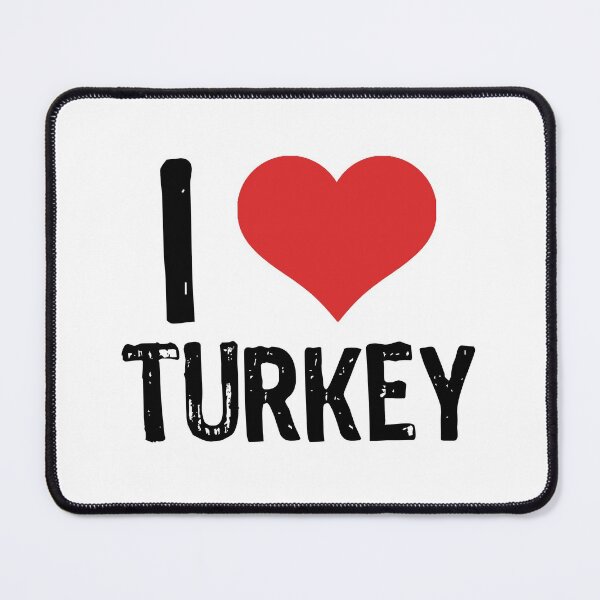 Item preview, I Love Turkey designed and sold by The "I Love Everything" Shop.