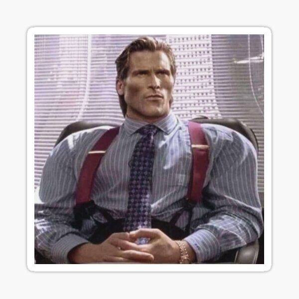 Patrick Chadman Sticker