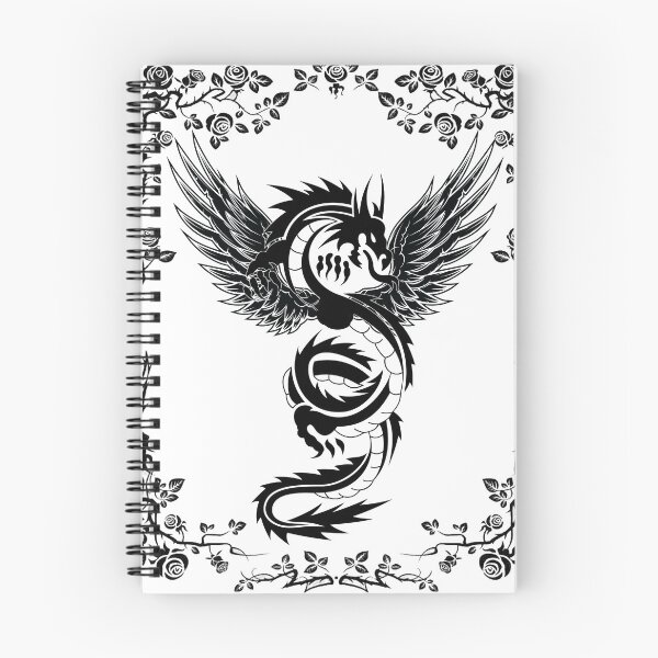 Item preview, Terrible Flying Dragon With Roses designed and sold by MiarCo.
