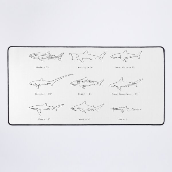 Item preview, Sharks designed and sold by The Curly Redhead.