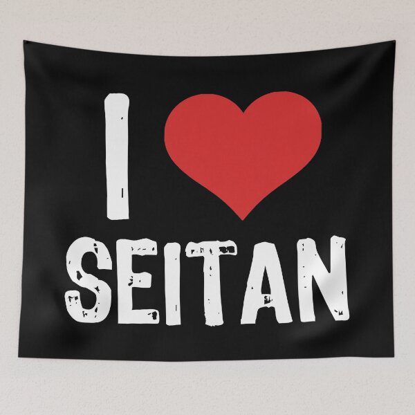 Item preview, I Love Seitan designed and sold by The "I Love Everything" Shop.