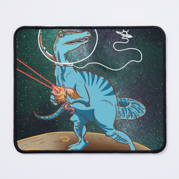 Item preview, Space Raptor and his cat  designed and sold by happyfox.