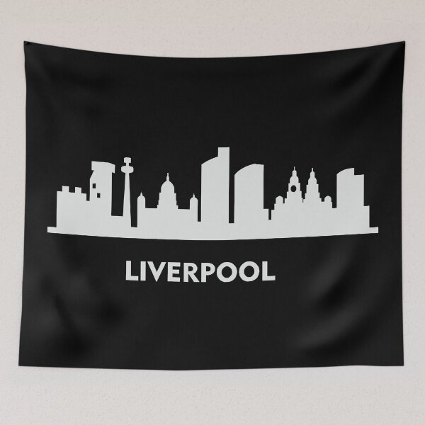 Item preview, United Kingdom - Great Britain Cities - Liverpool City Tour Skyline designed and sold by RetComly.