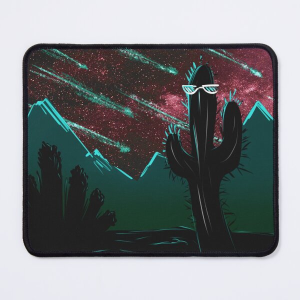 Item preview, Cactus under the stars designed and sold by happyfox.