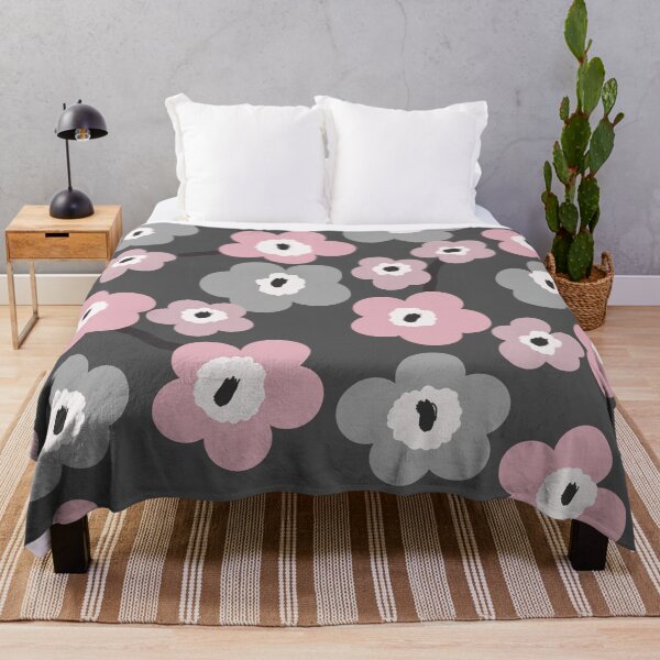 Item preview, Iconic Modern Scandi Garden in Gray & Pink designed and sold by Deutschic.