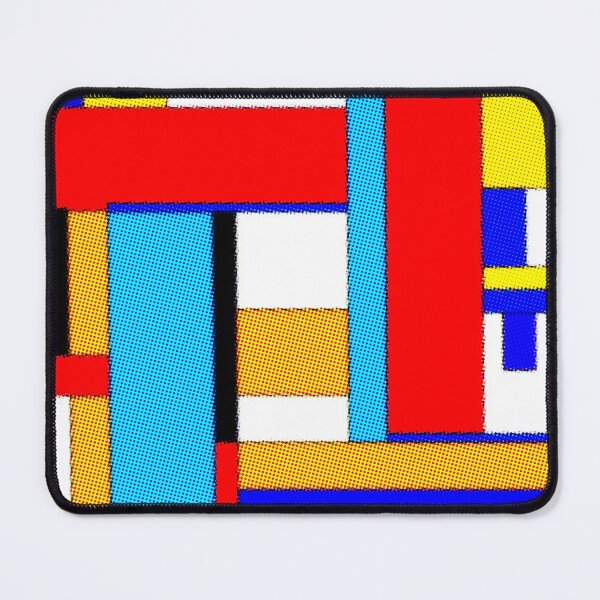 Item preview, Abstract Art - Mondrian expression between geometric lines and points. designed and sold by Ralek.