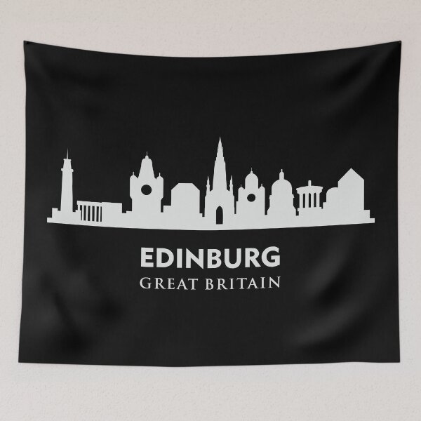 Item preview, United Kingdom - Great Britain Cities - Edinburg City Tour Skyline designed and sold by RetComly.