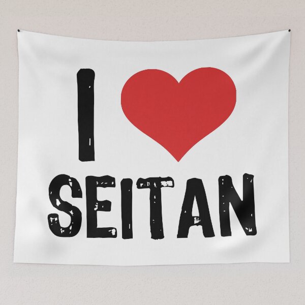 Item preview, I Love Seitan designed and sold by The "I Love Everything" Shop.
