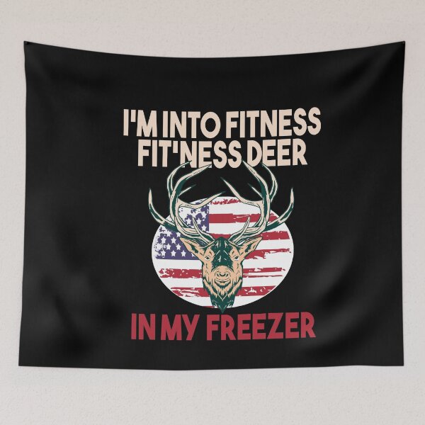 Item preview, Im Into Fitness Fitness Deer In My Freezer designed and sold by MyStyleStore4.