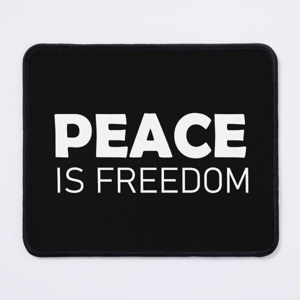 Item preview, Peace is Freedom designed and sold by Love The Design.