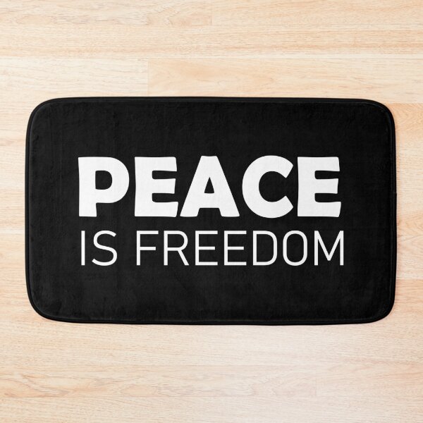 Item preview, Peace is Freedom designed and sold by Love The Design.