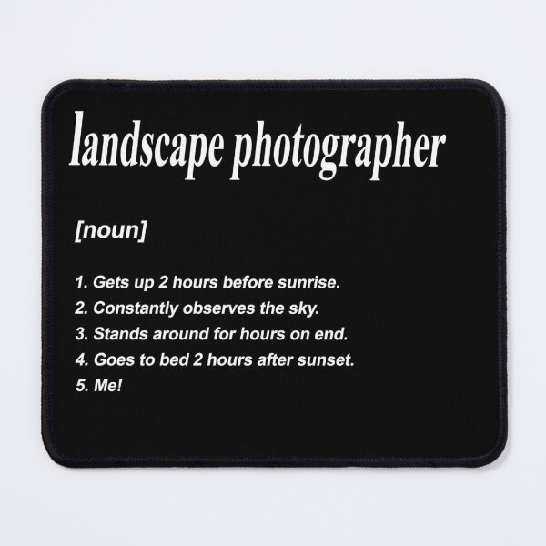 Item preview,  Landscape Photographer Definition designed and sold by Drew McAvoy.