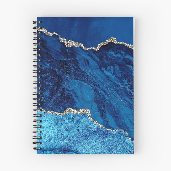 Item preview, Blue "(Faux) Crushed Velvet" And Aqua Faux Marble designed and sold by DEC02.
