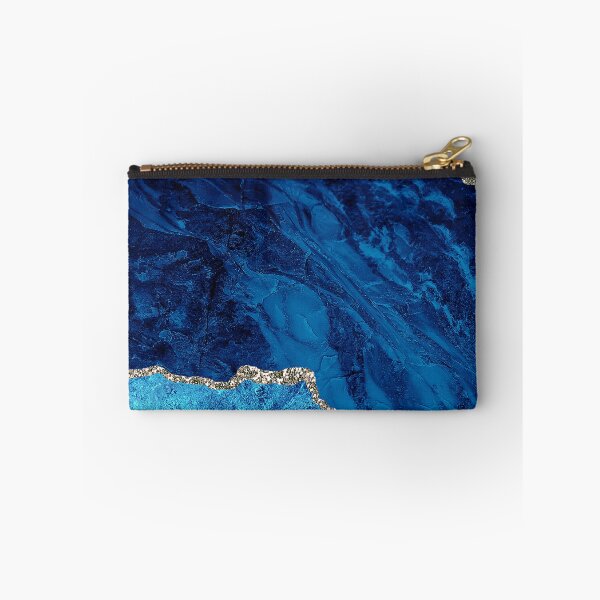 Artikelvorschau, Blau "(Faux) Crushed Velvet" und Aqua Faux Marble entworfen und verkauft von DEC02.