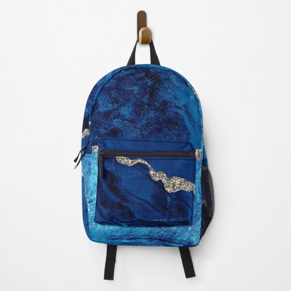 Item preview, Blue "(Faux) Crushed Velvet" And Aqua Faux Marble designed and sold by DEC02.