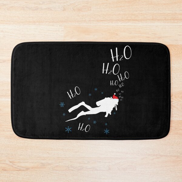 Item preview, Scuba Diving Christmas H2O H2O H2O designed and sold by Nostraw.