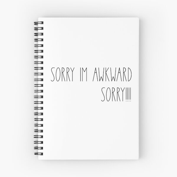 Item preview, Sorry im awkward sorry designed and sold by ErmessThiings.