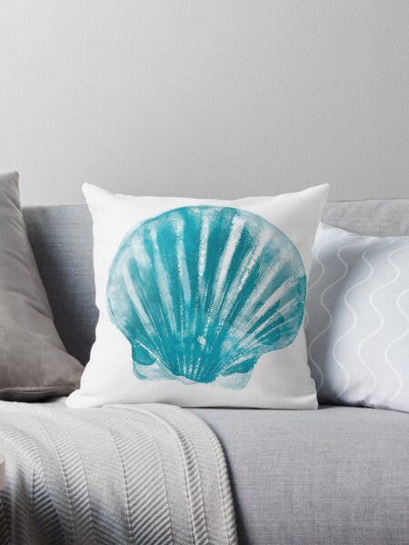 Artikel-Vorschau von Aquamarine Muschel, designt und verkauft von hamptonstyle.