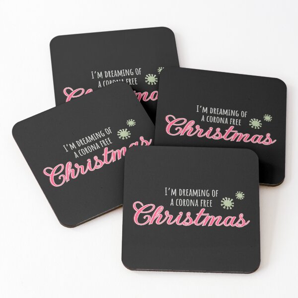 Item preview, I’m Dreaming Of A Corona Free Christmas designed and sold by TheMajesticGoat.