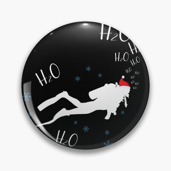 Item preview, Scuba Diving Christmas H2O H2O H2O designed and sold by Nostraw.
