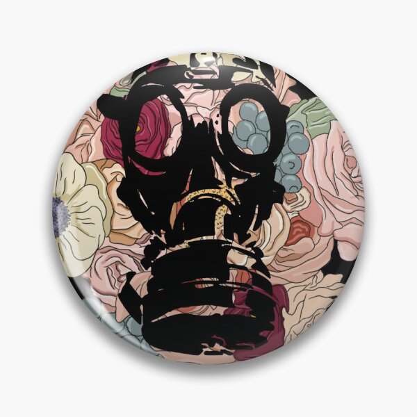Item preview, Flowers and Gasmask Fine Pop Art Design Candlewood Museum designed and sold by Candlewood Museum & Gift Shoppe.