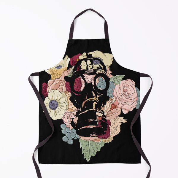 Item preview, Flowers and Gasmask Fine Pop Art Design Candlewood Museum designed and sold by Candlewood Museum & Gift Shoppe.
