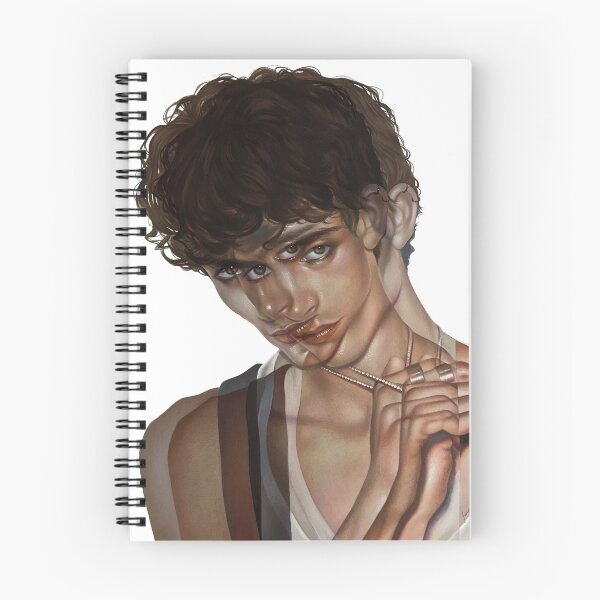 Item preview, Timothée Chalamet Portrait Drawing - Double Illusion (No Background) designed and sold by Munaalunaa.