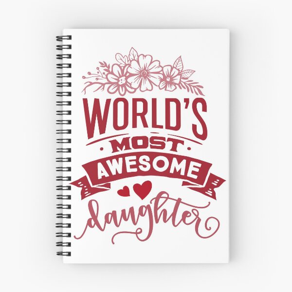 Item preview, World's most awesome daughter designed and sold by ikrame-shop.
