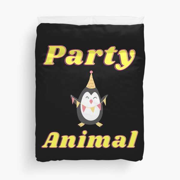 Item preview, Party animal penguin designed and sold by SittingPrinttee.