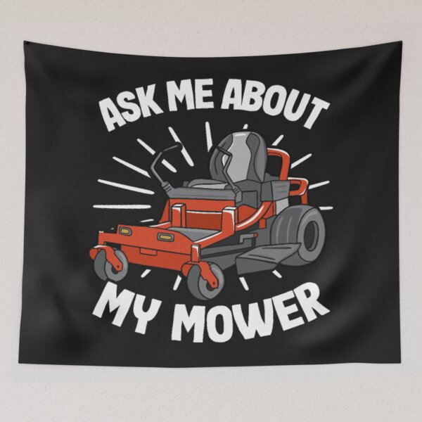 Item preview, Mower Lawn Mowing Gardening designed and sold by StarcyWol.