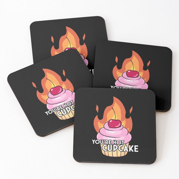 Item preview, You're hot cupcake designed and sold by Violetrashie.