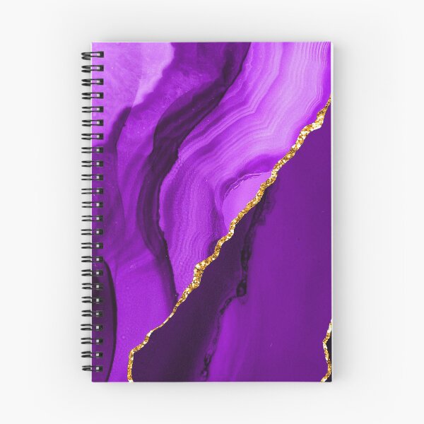 Item preview, Glamorous Purple-Hues Golden-Color Veins (Faux) Marble  designed and sold by DEC02.