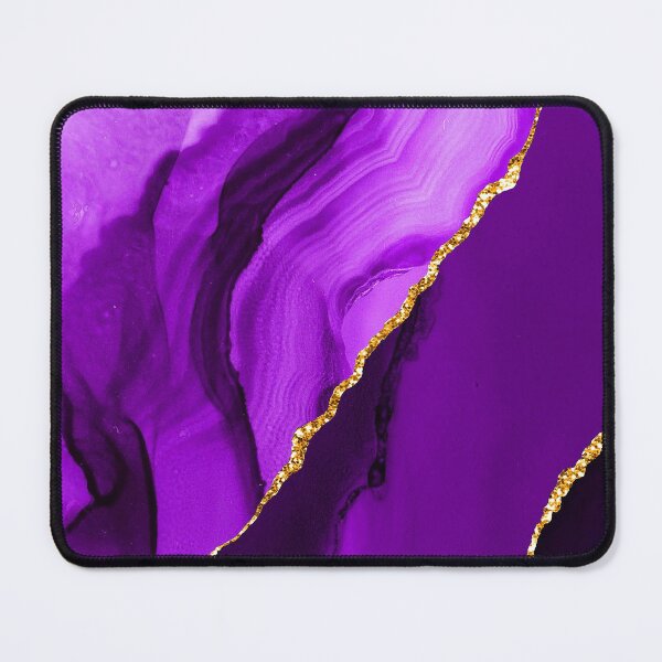 Item preview, Glamorous Purple-Hues Golden-Color Veins (Faux) Marble designed and sold by DEC02.