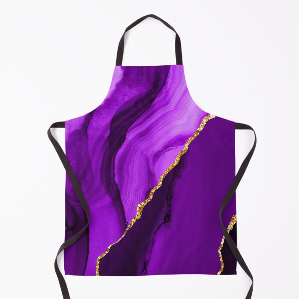 Item preview, Glamorous Purple-Hues Golden-Color Veins (Faux) Marble designed and sold by DEC02.