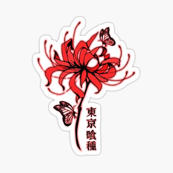 Red Spider Lily tat inspired by Tokyo Ghoul Hope you like it 3  r TokyoGhoul