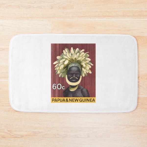 Item preview, 1968 Papua New Guinea Headress 60c Postage Stamp designed and sold by retrographics.