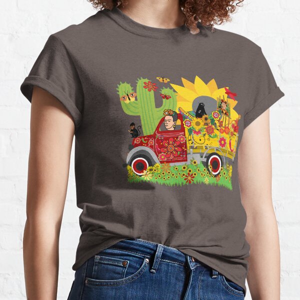 Art and Flowers never die Classic T-Shirt