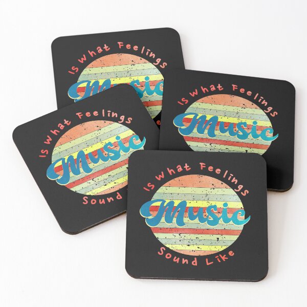 Item preview, Retro Sunset Music Is What Feelings Sound Like For Music Lovers designed and sold by alyedel.