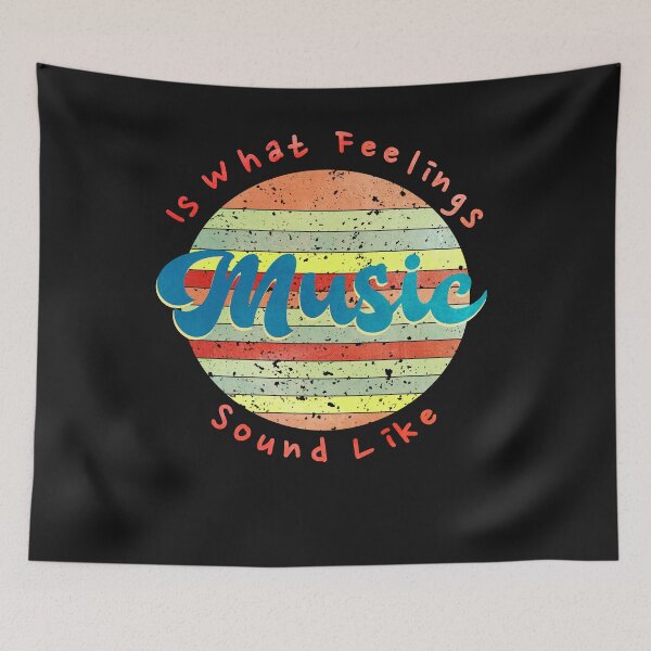 Item preview, Retro Sunset Music Is What Feelings Sound Like For Music Lovers designed and sold by alyedel.