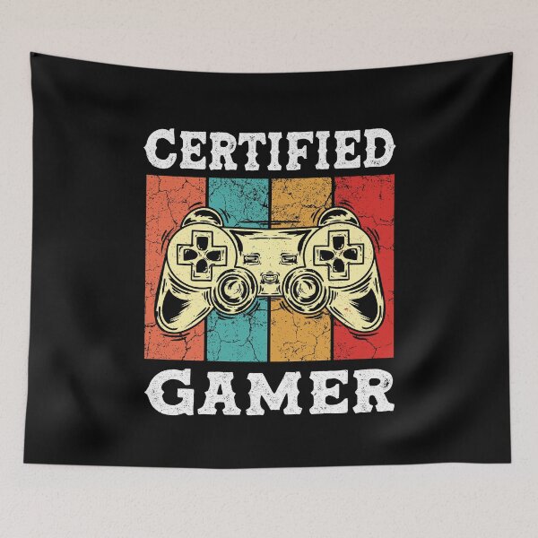 Item preview, Certified Gamer Vintage Controller Video Games designed and sold by Wadia Hamda.