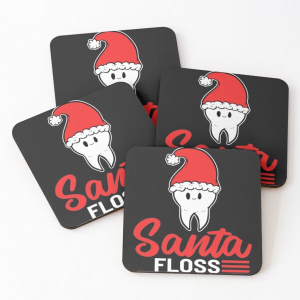 Item preview, Santa Floss Dentistry Tooth Xmas designed and sold by StarcyWol.